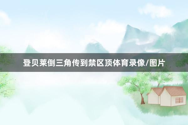 登贝莱倒三角传到禁区顶体育录像/图片