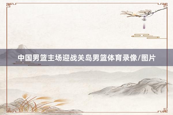 中国男篮主场迎战关岛男篮体育录像/图片