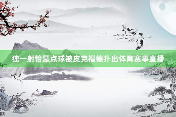 独一射恰是点球被皮克福德扑出体育赛事直播